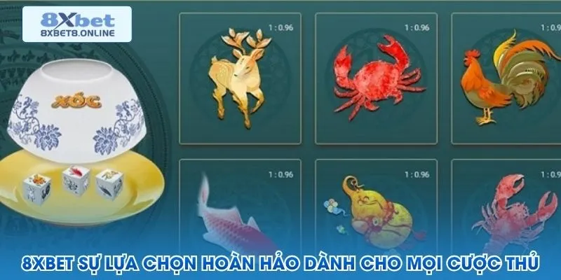 8XBet sự lựa chọn hoàn hảo dành cho mọi cược thủ