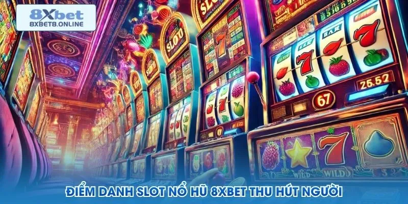 Điểm danh slot nổ hũ 8XBET thu hút người